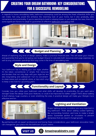 Revamp Your Home with Stunning Bathroom Remodeling Ideas