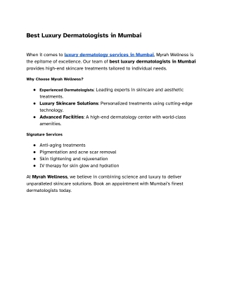 Best Luxury Dermatologists in Mumbai (1)