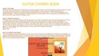 Guitar Chords Book