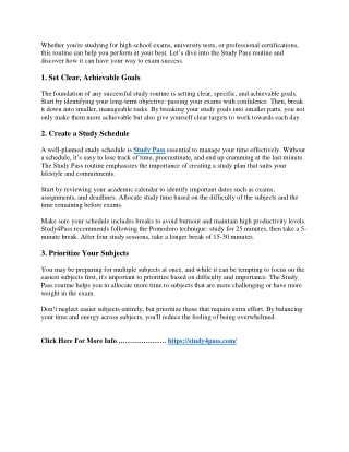 How to Pass IT Exams with Study Pass from Study4Pass