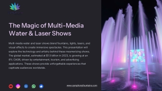 The Magic of Multi Media Water and Laser Shows