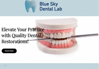 Reliable Dental Lab Outsourcing China | Precision Work