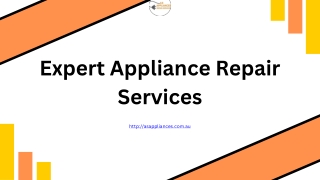 Expert Appliance Repair Services