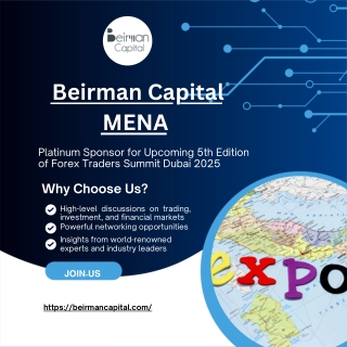 Join Beirman Capital at Forex Traders Submit Dubai 2025