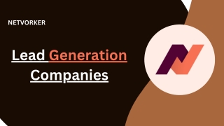 Lead Generation Companies- PPT
