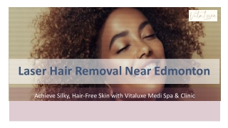 Laser Hair Removal Near Edmonton