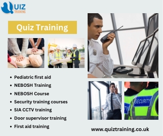 First Aid Training: Essential Skills for Saving Lives and Promoting Safety