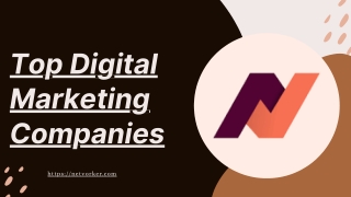 Top Digital Marketing Companies | Netvorker