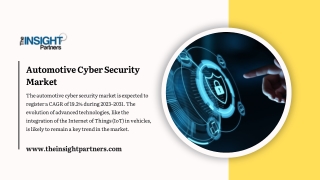 Automotive Cyber Security Market