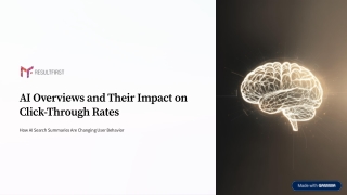 AI Overviews and Their Impact on Click-Through Rates
