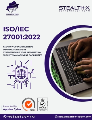 ISO 27001 Guidelines by Apprise Cyber Pakistan
