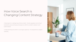 How Voice Search is Changing Content Strategy