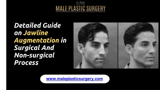Detailed Guide on Jawline Augmentation in Surgical And Non-surgical Process
