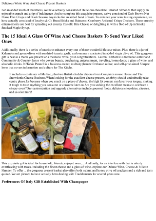 America's # 1 Deluxe Present Baskets, Totally Free Very Same Day Distribution