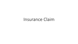 Insurance Claim