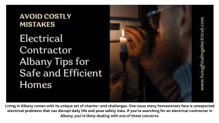 Avoid Costly Electrical Mistakes in Albany – Tips from the Experts!