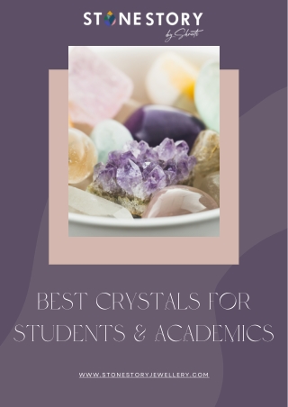 Best Crystals for Students & Academics at Stone Story