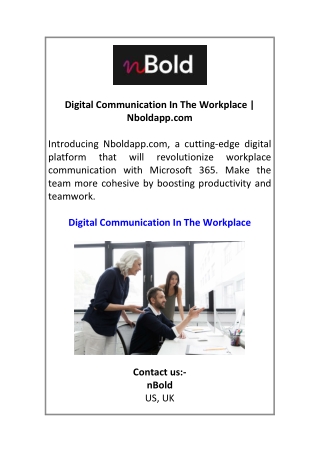 Digital Communication In The Workplace Nboldapp.com
