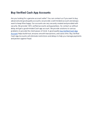 How can I ensure that I’m purchasing a legitimate verified Cash App account?