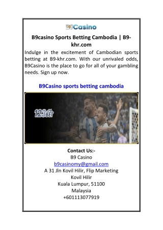 B9casino Sports Betting Cambodia B9-khr.com.pdf 5