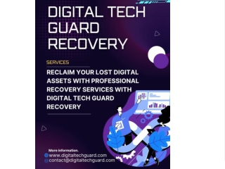 LOST CRYPTOCURRENCY RECOVERY EXPERT HIRE / DIGITAL TECH GUARD RECOVERY