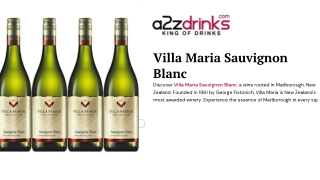 Villa Maria Sauvignon Blanc – Premium Marlborough Wine with Tropical Flavors