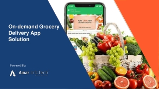 Grocery App Presentation