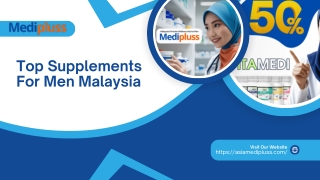 Men Health Supplements Malaysia