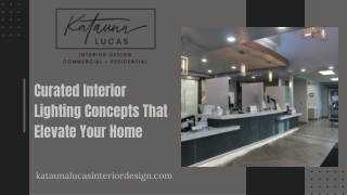 Curated Interior Lighting Concepts That Elevate Your Home