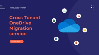 MailsDaddy OneDrive to OneDrive Migration Tool