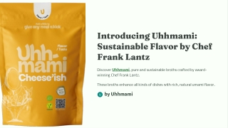 Uhhmami: Chef Frank Lantz’s Award-Winning Vegan Broths