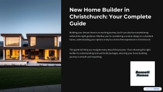 New Home Builder in Christchurch: Your Complete Step-by-Step Guide