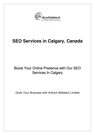 SEO_Services_Calgary_Arihant_Webtech_Limited