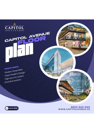 Capitol Avenue Floor Plan | Capitol Avenue