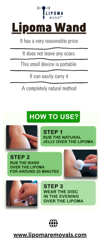 Discover the Lipoma Wand: A Natural, Scar-Free Solution