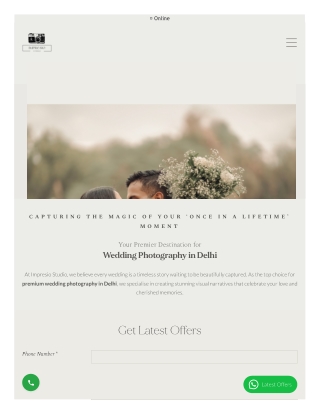 Best Wedding Photographer in Delhi | Luxury Candid & Cinematic Photography.