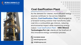 Coal Gasification Plant