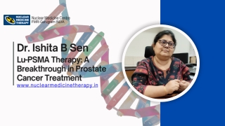 Lu-PSMA Therapy A Breakthrough in Prostate Cancer Treatment