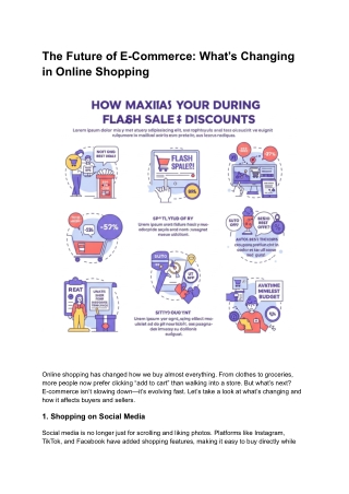 The Future of E-Commerce_ What’s Changing in Online Shopping