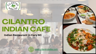 Your Special Menu Awaits you | Cilantro Indian Cafe