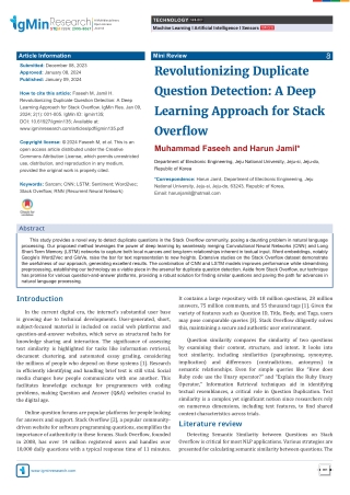 Deep Learning Approach for Stack Overflow
