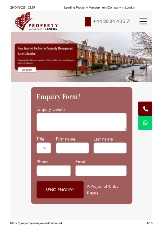 london property management