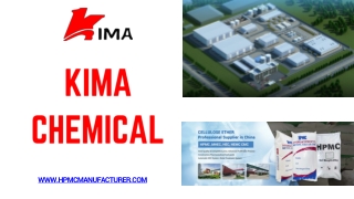 Carboxymethyl Cellulose Manufacturer