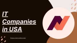 IT Companies in USA | Netvorker
