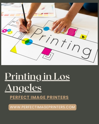 Affordable & High-Quality Printing in Los Angeles