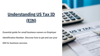 US Tax ID (EIN)