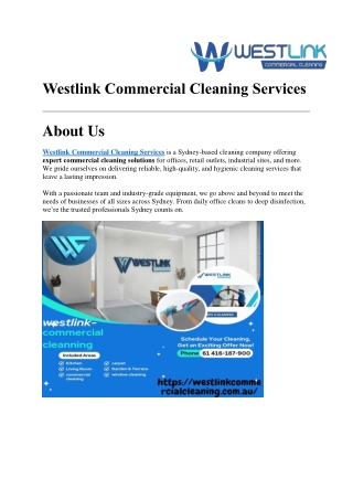 Westlink Commercial Cleaning Services (1)