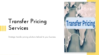 transfer pricing services