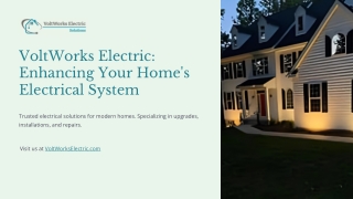 VoltWorks Electric: Enhancing Your Home's Electrical System