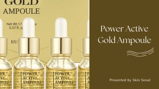 Power Active Gold Ampoule